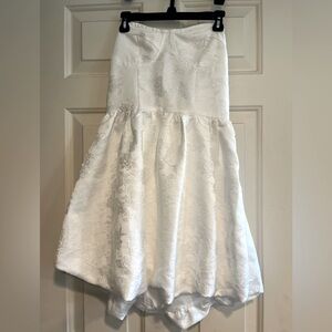 Ivory Mini Bubble Dress